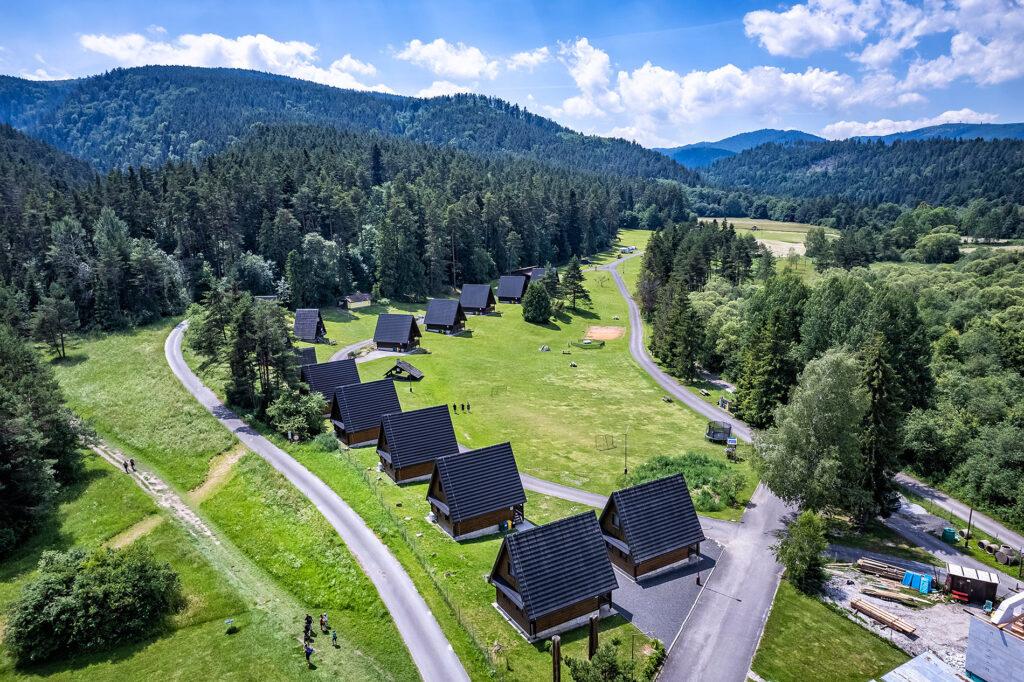 Podlesok – vstupná brána do Slovenského raja neďaleko Villa Gallera