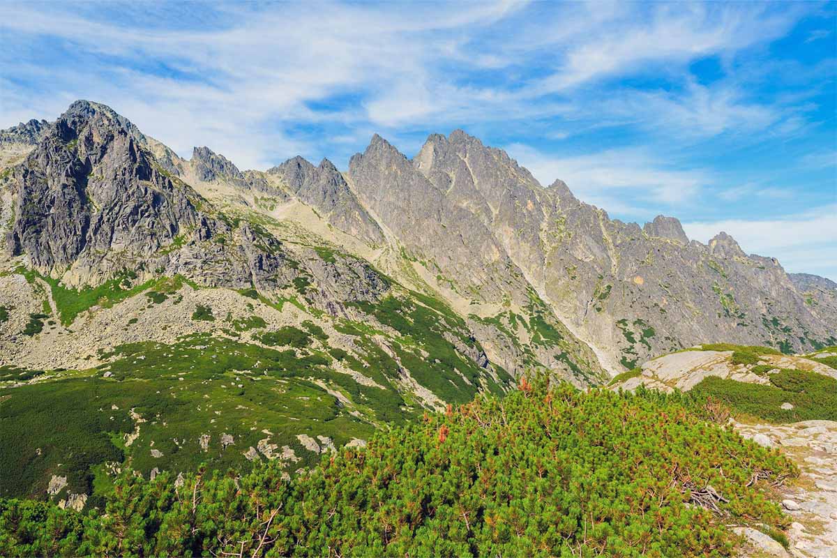 Vysoké Tatry – horské štíty v dosahu ubytovania Villa Gallera